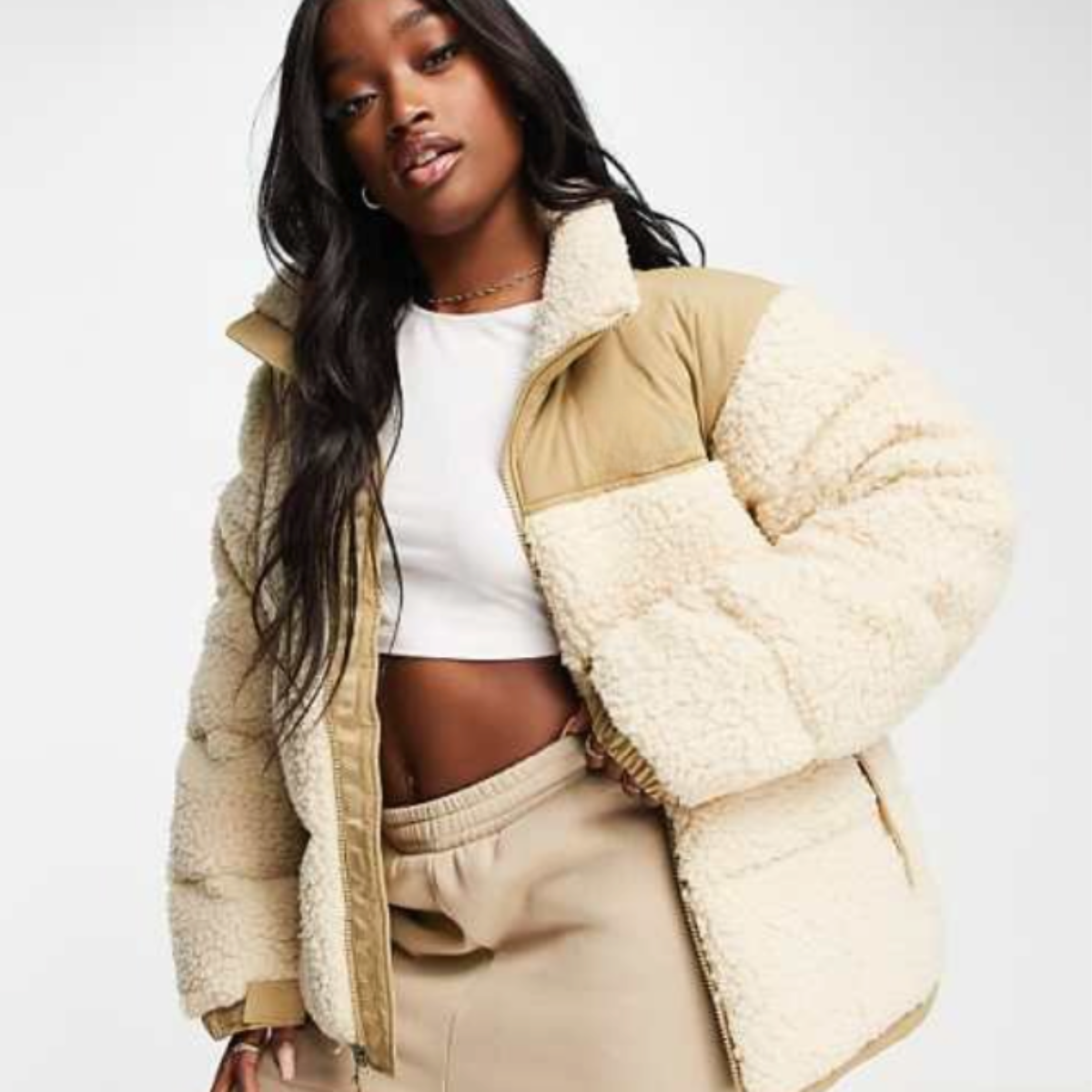 Sherpa Fleece Jacket